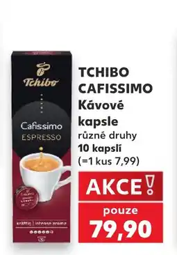 Kaufland TCHIBO CAFISSIMO Kávové kapsle nabídka