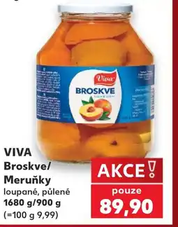Kaufland VIVA Broskve/ Meruňky nabídka