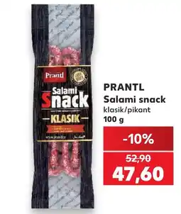 Kaufland PRANTL Salami snack nabídka