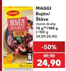 Kaufland MAGGI Bujón/ Šťáva nabídka