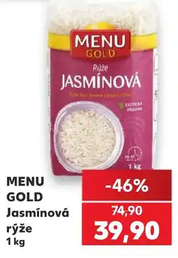 Kaufland MENU GOLD Jasmínová rýže nabídka