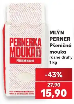 Kaufland MLÝN PERNER Pšeničná mouka nabídka