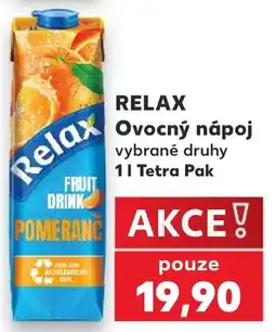 Kaufland RELAX Ovocný nápoj nabídka
