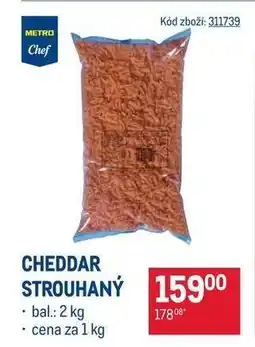 Makro Cheddar strouhaný nabídka
