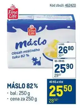 Makro MÁSLO 82% nabídka