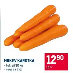 Makro MRKEV KAROTKA nabídka