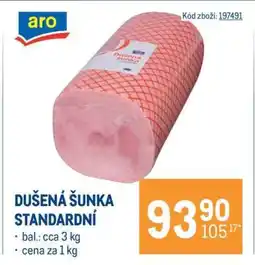Makro Dušená šunka standardní nabídka