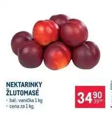 Makro Nektarinky žlutomasé nabídka