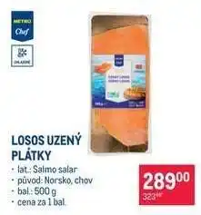 Makro Losos uzený plátky nabídka