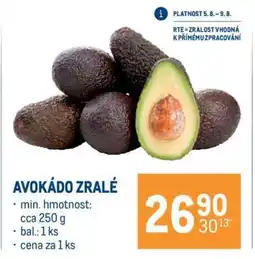 Makro Avokádo zralé nabídka