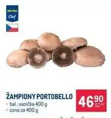 Makro Žampiony Portobello nabídka