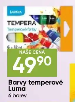 Hruška Barvy temperové Luma nabídka