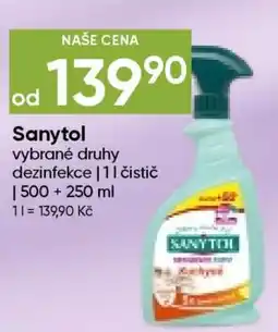 Hruška SANYTOL nabídka