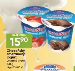 Hruška Choceňský smetanový jogurt nabídka