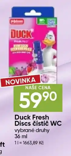 Hruška Duck Fresh Discs čistič WC nabídka