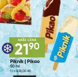 Hruška Piknik, Pikao nabídka