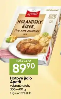Hruška Hotové jídlo Apetit nabídka