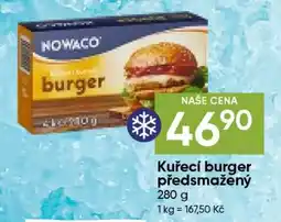 Hruška Kuřecí burger předmažený nabídka