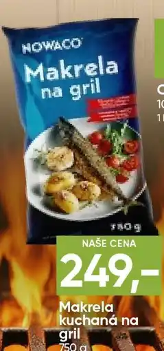 Hruška Makrela kuchaná na gril nabídka