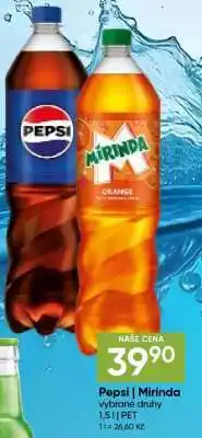 Hruška Pepsi, Mirinda nabídka