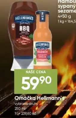 Hruška Omáčka Hellmann’s nabídka
