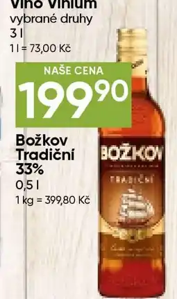 Hruška BOŽKOV TRADIČNÍ 33 % nabídka