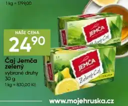 Hruška Čaj Jemča zelený nabídka
