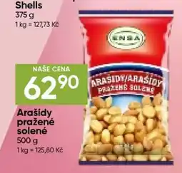 Hruška Arašídy pražené solené nabídka