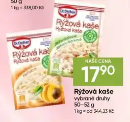 Hruška Rýžová kaše nabídka