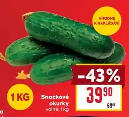 Billa Snackové okurky nabídka