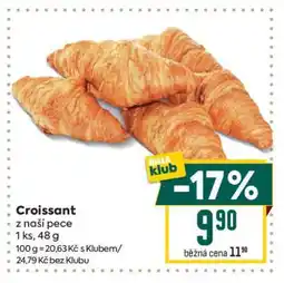 Billa Croissant nabídka