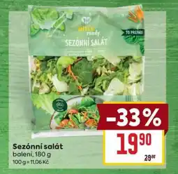 Billa Sezónní salát nabídka