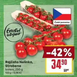 Billa Rajčata Nelinka, Strabena nabídka