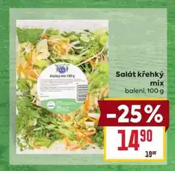 Billa Salát křehký mix nabídka