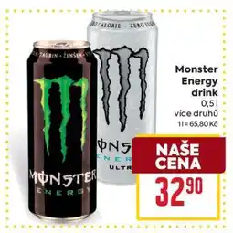 Billa Monster Energy drink nabídka