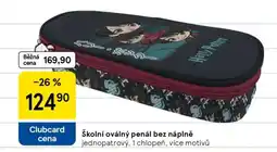 Tesco Školní oválný penál bez náplně nabídka