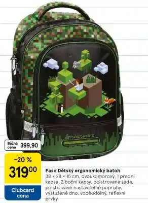 Paso Dětský ergonomický batoh