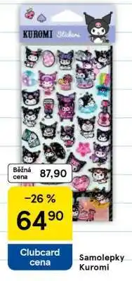 Tesco Samolepky Kuromi nabídka