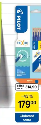 Tesco PILOT FRIXION nabídka