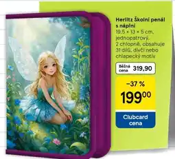 Tesco Herlitz Školní penál s náplní nabídka