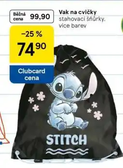 Tesco Vak na cvičky nabídka