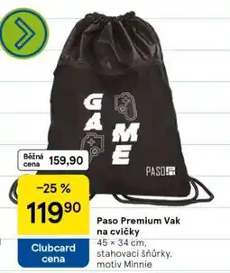 Tesco Paso Premium Vak na cvičky nabídka