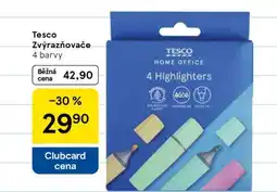 Tesco Tesco Zvýrazňovače nabídka
