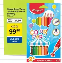 Tesco Maped Color'Peps Jumbo Trojhranné pastelky nabídka