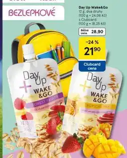 Tesco DAY UP WAKE & GO nabídka