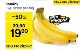 Tesco Banány nabídka