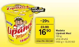Tesco Madeta Lipánek Maxi nabídka