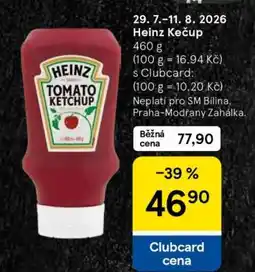 Tesco HEINZ kečup nabídka
