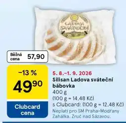 Tesco Silisan Ladova sváteční bábovka nabídka