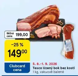 Tesco Tesco Uzený bok bez kosti nabídka